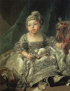 Francois Boucher Portrait of Louis Philippe of Orleans as a child oil painting